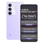 realme NARZO 80 Lite 5G (Crystal Purple, 6GB+128GB) | 6000mAh Long-Lasting Battery | MediaTek Dimensity 6300 5G | AI Assist Features | IP64 Rated Water & Dust Resistant | Military-Grade Durability Smartphone