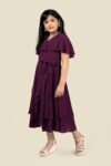 Elegant & Comfortable – Fashion Dream Girl’s Fit and Flare Calf Length Dress for Every Occasion