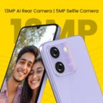 Stylish Performance with a Touch of Elegance – Lava O3 Glossy Lavender Smartphone