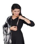 Elegant Comfort with a Modern Touch – HEGZA Stylish Women’s Solid Kurti Gown