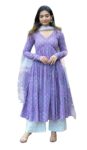 Elegant Comfort Redefined – Nermosa Women Printed Anarkali Kurta