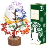 Crocon Seven Chakra Gemstone Tree – A Perfect Blend of Beauty, Positivity, and Healing Energy