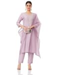 Elegant Comfort with Style – Amazon Brand – Myx Women’s Embroidered Kurta Pant Set with Dupatta