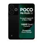 POCO M6 Plus 5G Graphite Black – Power, Style, and Speed in One Device