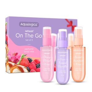 qualogica Refresh+On the Go Set of 3 Perfume Body