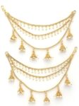 Elegant Charm with Sukkhi Classical Traditional 18k Gold Plated Jhumka – Perfect Blend of Tradition & Modern Grace