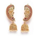 Elegant & Timeless Beauty – Shining Diva Fashion Traditional Peacock Jhumka Jhumki