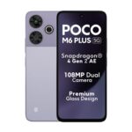 POCO M6 Plus 5G – Stunning Misty Lavender Design with Power-Packed Performance