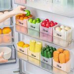 Smart, Durable & Space-Saving – RILION 6 Fridge Storage Boxes Make Kitchen Organization Effortless
