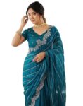 Elegant & Comfortable Perfect Choice SIRIL Women’s Chiffon Embroidery Saree