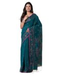 Elegant & Comfortable – A Perfect Traditional Look with DURGA HANDLOOMS Pure Handloom Cotton Saree