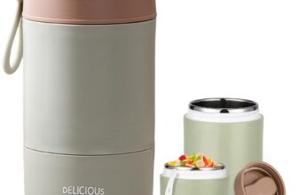 Perfect Lunch Companion! Durable, Leak-Proof & Stylish – KitchEase 730ml Stainless Steel Lunch Pot