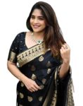Elegance Redefined – SIRIL Women’s Soft Banarasi Silk Jacquard Saree is a Perfect Blend of Tradition and Luxury