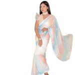Elegant & Graceful! SGF11 Women’s Kanjivaram Soft Cotton Linen Silk Saree – Perfect Blend of Tradition and Comfort