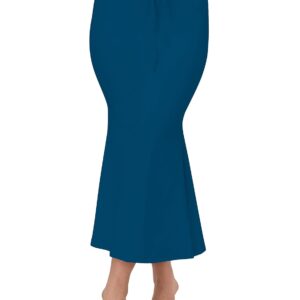 Mehrang Stretchable Saree Shapewear Petticoat for Women, Cotton Blended,Petticoat,Skirts for Women,Shape Wear Dress for Saree