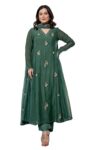 Elegant Charm Redefined – KLOSIA Women’s Embroidered Anarkali Kurta Set with Dupatta is a Perfect Blend of Grace and Comfort