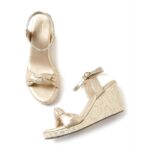 Elegant Comfort Redefined – Marc Loire Women’s Soft Embellished Wedge Heels That Blend Style and Ease Perfectly
