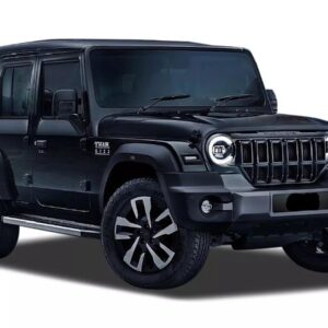 S.S.C. Amazing Pull Back Mahindra Thar 3 Door Jeep DIE CAST Metal Toy for Kids| Wonderful Design and Bold Looks. | Miniature Scaled Models 89, Black