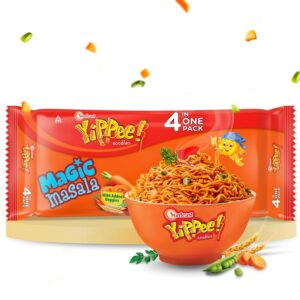 Sunfeast YiPPee! Magic Masala, Instant Noodles (Pack of 4), 272g​