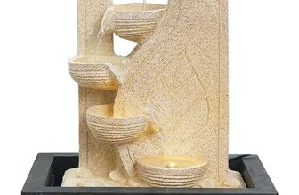 CHRONIKLE Polyresin Table Top Stylish Leaf – A Perfect Blend of Elegance and Modern Home Décor