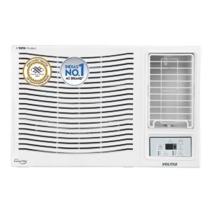 Voltas 1.5 Ton 3 Star Fixed Speed Window AC (Copper, Sleep Mode, Memory Restart, Anti Dust Filter, WAC 183 Vectra Prism-1, White)