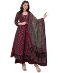 Elegant and Graceful – ANNI DESIGNER Women’s Anarkali Kurta Set with Dupatta is a Perfect Festive Choice