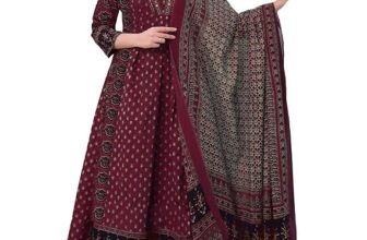 Elegant and Graceful – ANNI DESIGNER Women’s Anarkali Kurta Set with Dupatta is a Perfect Festive Choice