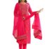 Elegant Comfort Meets Everyday Style – GoSriKi Women’s Viscose Straight Kurta Set with Pant & Dupatta